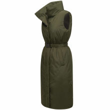 Navahoo Abendlied Damen Winterjacke Dark Olive Größe XS - Gr. 34
