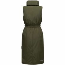 Navahoo Abendlied Damen Winterjacke Dark Olive Größe XS - Gr. 34