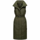 Navahoo Abendlied Damen Winterjacke Dark Olive Größe XS - Gr. 34