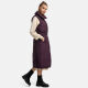 Navahoo Abendlied Damen Winterjacke Dusty Plum Größe XS - Gr. 34
