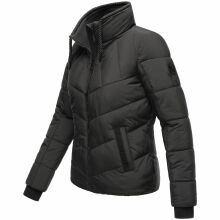 Navahoo Liebesfee Damen Winterjacke Schwarz Größe M - Gr. 38