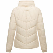 Navahoo Liebesfee Damen Winterjacke Cream Größe XS - Gr. 34