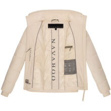 Navahoo Liebesfee Damen Winterjacke Cream Größe XS - Gr. 34