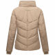 Navahoo Liebesfee Damen Winterjacke Taupe Grey Größe XS - Gr. 34