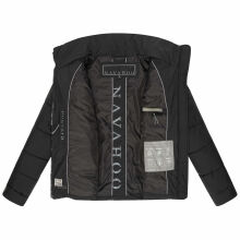 Navahoo Luftzauber Damen Winterjacke Schwarz Größe L - Gr. 40