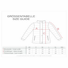 Navahoo Luftzauber Damen Winterjacke Schwarz Größe L - Gr. 40