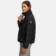 Navahoo Luftzauber Damen Winterjacke Schwarz Größe L - Gr. 40