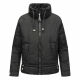 Navahoo Luftzauber Damen Winterjacke Schwarz Größe L - Gr. 40