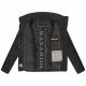 Navahoo Luftzauber Damen Winterjacke Schwarz Größe L - Gr. 40