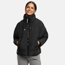 Navahoo Luftzauber Damen Winterjacke Schwarz Größe XXL - Gr. 44