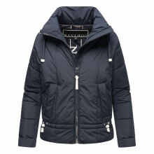 Navahoo Luftzauber Damen Winterjacke Navy Größe XS - Gr. 34