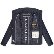 Navahoo Luftzauber Damen Winterjacke Navy Größe XS - Gr. 34