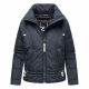 Navahoo Luftzauber Damen Winterjacke Navy Größe XS - Gr. 34