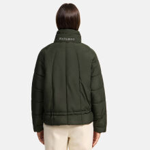 Navahoo Luftzauber Damen Winterjacke Dark Olive Größe XS - Gr. 34
