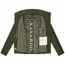 Navahoo Luftzauber Damen Winterjacke Dark Olive Größe XS - Gr. 34