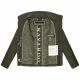 Navahoo Luftzauber Damen Winterjacke Dark Olive Größe XS - Gr. 34