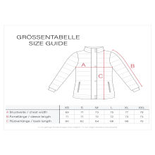 Navahoo Luftzauber Damen Winterjacke Stone Brown Größe XS - Gr. 34