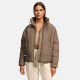 Navahoo Luftzauber Damen Winterjacke Stone Brown Größe XS - Gr. 34