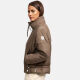 Navahoo Luftzauber Damen Winterjacke Stone Brown Größe XS - Gr. 34