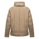 Navahoo Luftzauber Damen Winterjacke Stone Brown Größe XS - Gr. 34