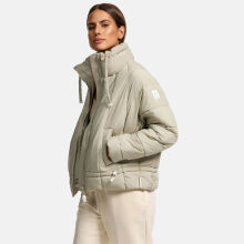 Navahoo Luftzauber Damen Winterjacke Pebble Grey Größe L - Gr. 40