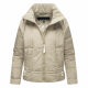 Navahoo Luftzauber Damen Winterjacke Pebble Grey Größe L - Gr. 40
