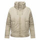 Navahoo Luftzauber Damen Winterjacke Pebble Grey Größe L - Gr. 40