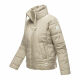 Navahoo Luftzauber Damen Winterjacke Pebble Grey Größe L - Gr. 40