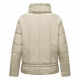 Navahoo Luftzauber Damen Winterjacke Pebble Grey Größe L - Gr. 40