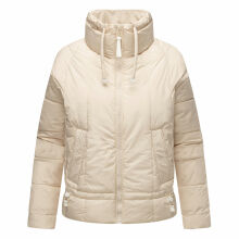 Navahoo Luftzauber Damen Winterjacke Cream Größe S - Gr. 36