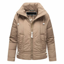Navahoo Luftzauber Damen Winterjacke Taupe Grey Größe M - Gr. 38