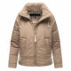 Navahoo Luftzauber Damen Winterjacke Taupe Grey Größe M - Gr. 38