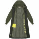 Marikoo Tjadee Damen Winter Wickelmantel Dark Olive-Größe M - Gr. 38