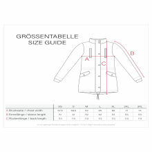 Marikoo Tjadee Damen Winter Wickelmantel Sand Beige-Gr&ouml;&szlig;e L - Gr. 40