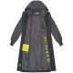 Marikoo Tjadee Damen Winter Wickelmantel Anthrazit-Größe XXXL - Gr. 46