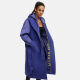 Marikoo Tjadee Damen Winter Wickelmantel Blue Violet-Größe S - Gr. 36