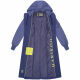 Marikoo Tjadee Damen Winter Wickelmantel Blue Violet-Größe S - Gr. 36