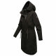 Marikoo Megumii Damen Übergangsjacke Schwarz Größe XXL - Gr. 44