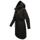 Marikoo Megumii Damen Übergangsjacke Schwarz Größe XXXXXL - Gr. 50