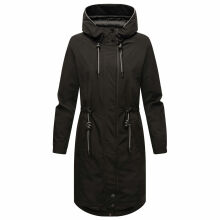 Marikoo Megumii Damen Übergangsjacke Schwarz Größe XXXXXXL - Gr. 52