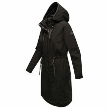 Marikoo Megumii Damen Übergangsjacke Schwarz Größe XXXXXXL - Gr. 52