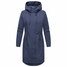 Marikoo Megumii Damen Übergangsjacke Bright Navy Größe L - Gr. 40