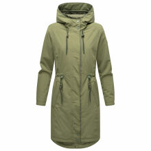 Marikoo Megumii Damen Übergangsjacke Olive Größe L - Gr. 40