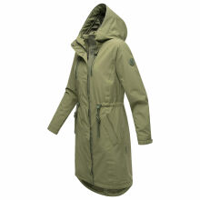 Marikoo Megumii Damen Übergangsjacke Olive Größe L - Gr. 40