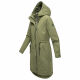 Marikoo Megumii Damen Übergangsjacke Olive Größe L - Gr. 40