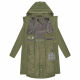 Marikoo Megumii Damen Übergangsjacke Olive Größe L - Gr. 40