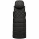 Marikoo Narikaa Damen Winterweste Schwarz Größe XS - Gr. 34
