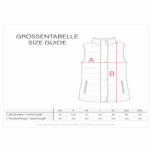 Marikoo Narikaa Damen Winterweste Schwarz Größe L - Gr. 40