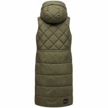 Marikoo Narikaa Damen Winterweste Dark Olive Größe XS - Gr. 34
