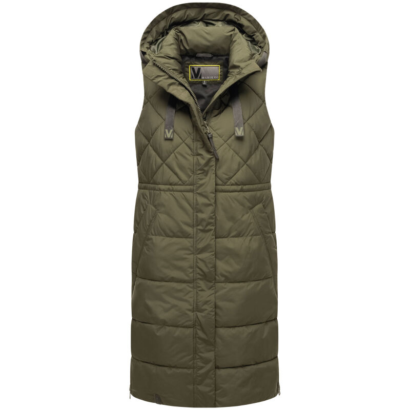 Marikoo Narikaa Damen Winterweste Dark Olive Gr&ouml;&szlig;e S - Gr. 36